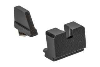 Overwatch Precision HAVE BLUE sights for 9mm Glock MOS handguns to cowitness with red dot sights.